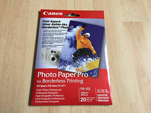 Canon Photo Paper Pro PR-101, Super High Gloss, 245g, 20 Blatt, 1029A015