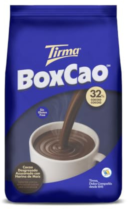 Tirma spanische heiße Schokolade | Kakaopulver für dickflüssige cremige heiße Schokolade und Churros con Chocolate | Fettfrei | Vegan und gentechnikfrei | Authentischer Kanarischen Inseln | 400 g