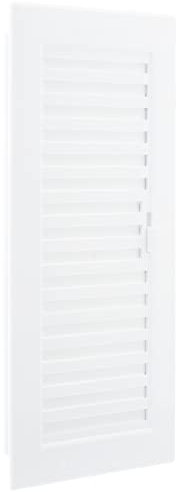Hidrafix 3500I Rejilla Ventilación PVC con Cierre, 13.5 x 26 mm