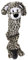 Kong - Stretchezz Jumbo - 70 cm - 1 Stück, RSJX3, Multi, 1 Stück (1er Pack)