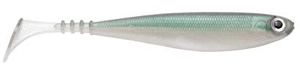 Jackson Gummifisch Profi Zander Angeln Köder - Zanderbait 14cm Laube. Angelköder Shad. Gummi Zanderköder. Gummiköder Softbait. 1 Stück