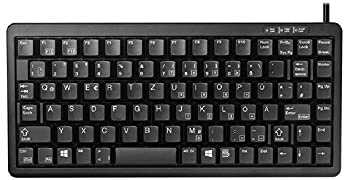 CHERRY Compact Corded Keyboard PS/2 USB Black (DE)