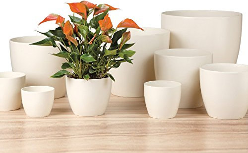 Keramikuebertopf 920 (Creme * Ã?: 14 cm)