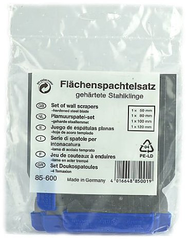 profiautolacke - Japanspachtel (Set mit 4 Spachteln)