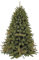 Triumph Tree Forest Frosted Weihnachtsbaum Premium, Tanenbaum kunstlich, Christmas Trees, Grün, H230 x Ø157 cm