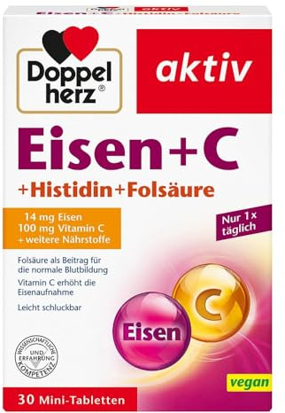 Doppelherz Eisen+Vit.C+L-Histidin Tabletten