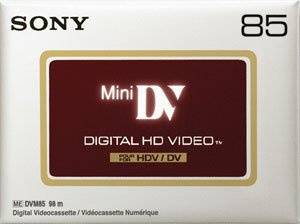 Sony - Digital Video-Kassette, High Definition DV, 85 Minuten