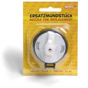31813 - NICI - Ersatzmundstück für Sportflaschen, dunkelgrau