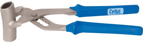 Cyclus Tools Unisex – Erwachsene Montagezange-03703717 Montagezange, Silber,Blau, Einheitsgröße