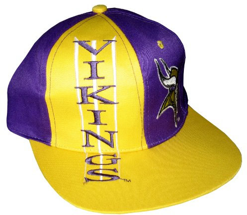 Vintage Snapback Cap Drew Pearson NOS Minnesota Vikings, mehrfarbig