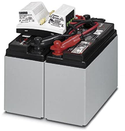 PHOENIX CONTACT UPS-BAT/VRLA-WTR/24DC/13AH Energiespeicher, Blei-AGM, VRLA-Technologie, 24 V DC, 13 Ah