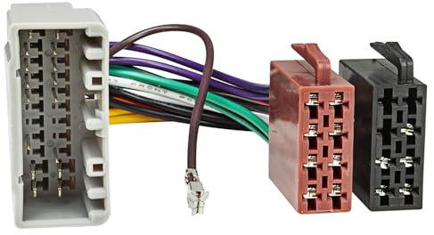 Tomzz Audio 7007-001 Radio Adapter Kabel Kompatibel Mit Chrysler, Jeep, Dodge Ab 2001 Auf 16pol ISO Norm