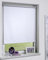 DécoProfi Thermorollo für Fenster ohne Bohren 130 x 160 cm I Sonnenschutz Rollo innen für Hitzeschutz mit Klemmträger I Thermo Rollo/Sonnenrollo für Innen