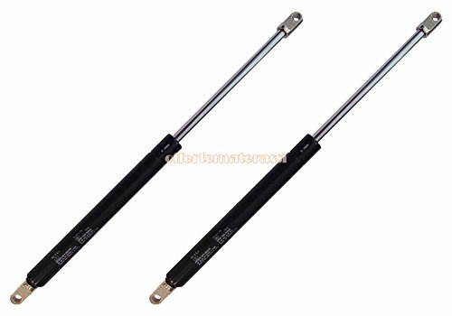 Coppia di pistoni per rete di un letto con contenitore