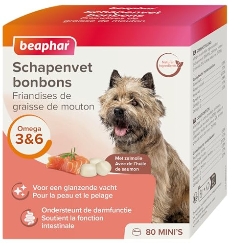 Beaphar 11022 Schaffett Bonbons Lachs Mini 245g