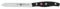 ZWILLING Coltello Universale, Lunghezza lama: 13 cm, Lama Seghettata, Acciaio Inox /Impugnatura in Plastica, Twin Pollux