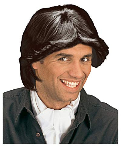 Horror-Shop Herren Perücke Florian schwarz