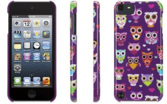 Griffin Technology GB36119 Trend Wise Eyes Back Case für Apple iPod Touch 5th Generation schwarz/pink