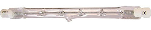 as - Schwabe Halogen-Leuchtmittel, Sockel R7s, 120 W, 46010, Weiß