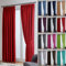 John Aird Blackout Curtains Pencil Pleat with Tie Backs – Thermal, Energy Saving Curtains for Bedroom & Living Room (Red, 229 x 137cm (90x 54))