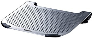 Fellowes 8018801 Support Ordinateur Portable ergonomique ventilé Argent
