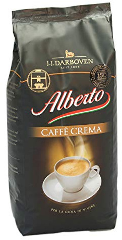 8 x Darboven Alberto Caffè Crema Kaffeebohnen 1kg