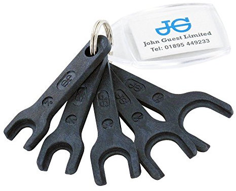 John Guest Collet Release Tools set – 3/16 1/4 5/16 3/8 1/2 8 mm