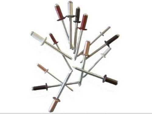 Rivetti Rame O Zincati O Testa Di Moro Lattoneria Busta 100 Pz Misura 34Mm X 9Mm - Rame