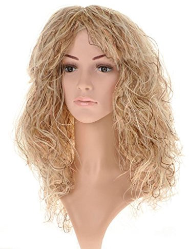 Perücke Crazy Witch, mittelblond