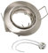 GU4 MR11 Einbaustrahler Halogen Einbauleuchte Einbauspot (OHNE LEUCHTMITTEL) Aluminium Druckguss Metall Einbaurahmen Sprengring Schnellverschluss schwenkbar inkl. GU4 Fassung
