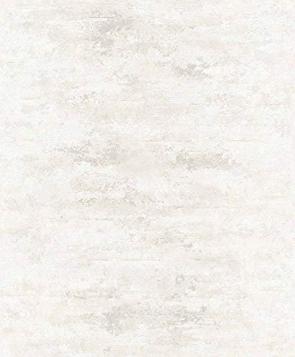 Grandeco ON4203 Hellgrau, Orion Beton, Industriestein, Used-Look, Kupfer-Tapete