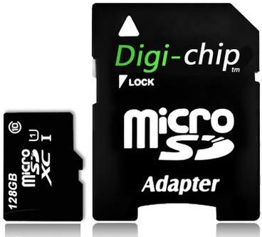 Digi Chip 128GB Micro-SD Memory Card for Nokia 1 Plus, Nokia 3.1A, 3.1X, 3.2, 4.2, 2.2, X71, Nokia 6.2, Nokia 7.2 Phones and Smartphones