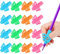 SANNIX 16 Stück Bleistiftgriffe für Kinderhandschrift, Bleistifthalter für Kinder, Handschriftgriff, ergonomische Trainings-Bleistiftgriffe, Schreibwerkzeug für Kleinkinder, Vorschulkinder, Kinder