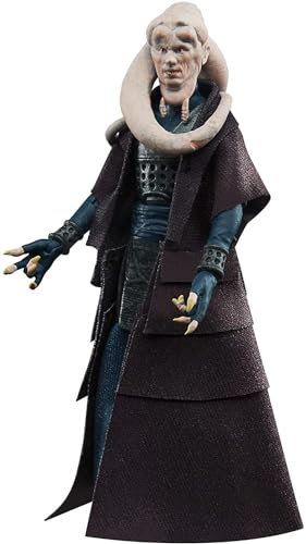Star Wars Hasbro The Vintage Collection, Bib Fortuna, Figurine articulée de 9,5 cm : Le Retour du Jedi, pour Enfants, dès 4 Ans F5558 Noir
