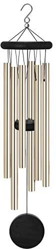 Memorial Wind Chimes Outdoor with 6 Aluminum Alloy Tubes and Hook, Wind Chimes for Home Decor Garden Patio Outdoor