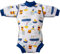 Splash About Baby Boys Happy Nappy Wetsuit One Piece Swimsuit, Tug Boats, 0-4 Months