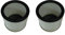 Lot de 2 filtres Kallefornia K702A - Pour Parkside PNTS 1500 A1 et PNTS 1400 A1 - Lavables - En PES - Avec renfort en treillis et fond fermé