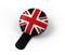 Universal Auto PU Sonnenblende Brillenclip Brillenklemme Auto Aufbewahrung Sonnenbrillenhalter Kompatibel mit allen Mini Cooper One JCW S PJ05 (Black Union Jack)
