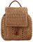 Bolso de Bolso de Paja Drawstring Mochila Tejida Bolsos de Verano Bolsas de Playa para Mujeres Mochilas de Moda Caqui