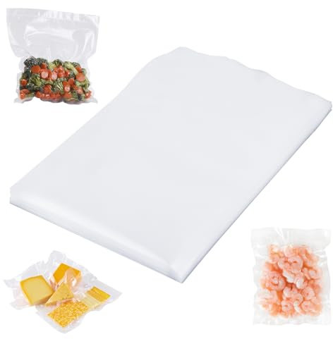 Professionelle Vacuum Bags Vakuumbeutel Lebensmittel 20 x 30 cm, 50 Stück, BPA-frei, kochsicher - Für Vakuumierer und Folienschweißgeräte, Ideal für Sous Vide Beutel, vakuumierfolie, vakuumierbeutel.