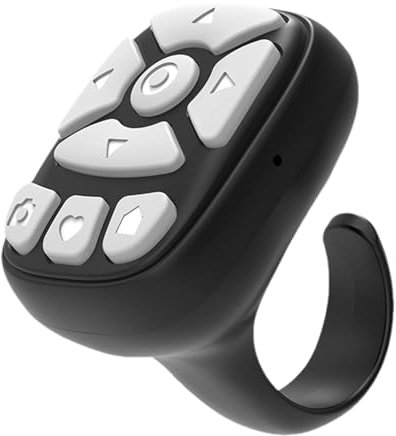 Page Turner Clicker - Wireless Book Page Turner, Remote Page Finger Scroller | Automatic Page Turning Device, Musicians Rechargeable Page Flipper, Hands Fre E-Reader Page Turner for Presentations