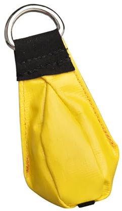 Arborist Throw Bag, Weight Bags Outdoor Throw Weight Bag Rope Bag Throw Weight with Storage Bag for Tree Climbing, High Limb Throwing (Yellow)