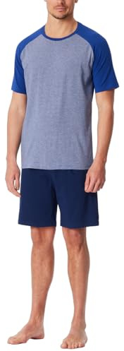 Schiesser Herren Schlafanzug kurz Rundhals - Nightwear Set