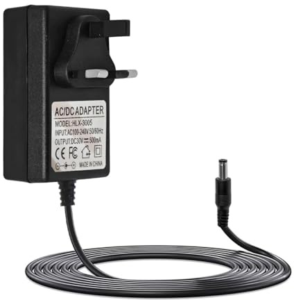 Vmoomax For Henry Quick Charger 30v 500mh, 2m Cable Compatible With Numatic Henry Quick Hen100 Quick Henry Quick Pet 915243 915242 916634 Cordless Vacuum Cleaner AC Adapter Power Supply Charging Cab