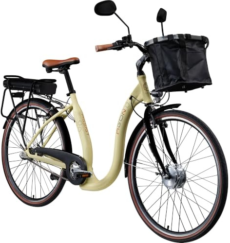 AGON Assist 28 E-Bike Citybike Pedelec Damen Herren extra tiefer Einstieg