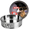 Ibili Molde Desmontable INOX 18 CM, Stainless Steel