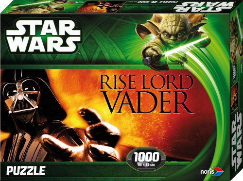 Noris 606031146 - Star Wars Lord Vader Puzzle Episode 2 & 3, 1000 Teile