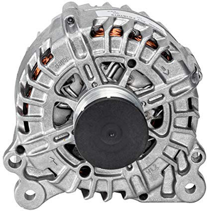 VALEO-439783-Alternador- Intensidad de carga del alternador: 180 Amp - Estrías: 6 estrías - Polea de correa: 51 mm - Tensión: 14 V - Sentido de rotación: CLOCKWISE