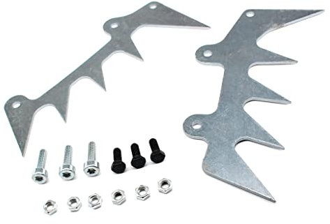 HURI Kralle Kettenraddeckel/Anschlagkralle Set groß inkl. Schrauben passend für Stihl 044 MS440 046 MS460 066 MS660 Motorsäge Ersetzt 1122 664 0503, 1122 664 0508
