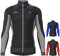 FDX Men’s Thermodream Winter Cycling Jersey Long Sleeve, Water Resistant, Windproof, Thermal, Lightweight, Warm Super Roubaix Fabric, Cycle Top, Bicycle Riding Sports MTB Clothing (Grey L)
